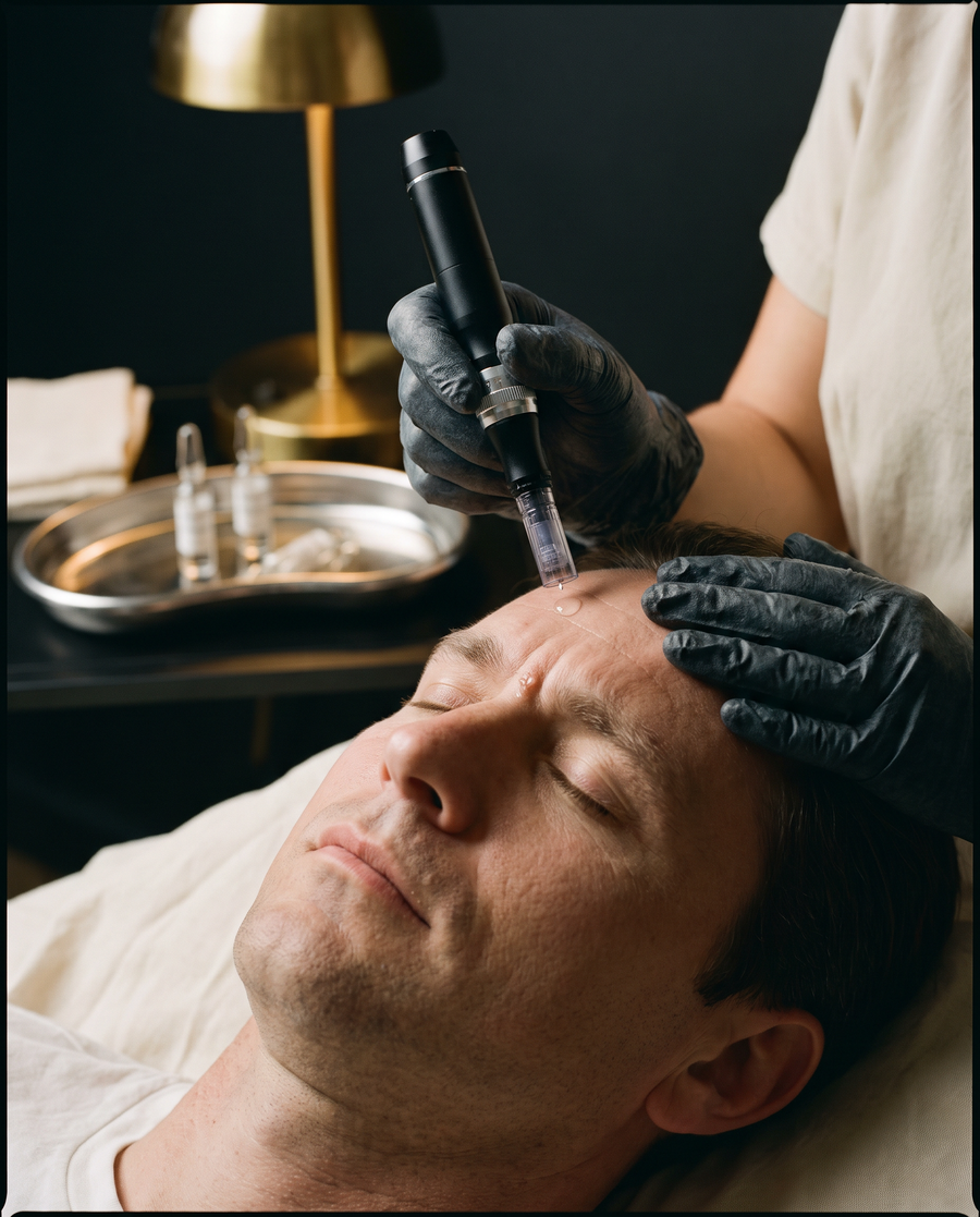 Microneedling + sérum